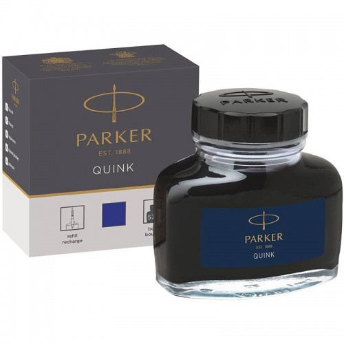Темно-синие чернила во флаконе Parker (Паркер) Quink Bottle Blue/Black Ink в Нижнем Новгороде
