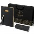 Набор Parker Jotter Stainless Steel GT из перьевой ручки и черного ежедневника недатированного в Нижнем Новгороде