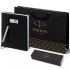Набор Parker Jotter Stainless Steel GT из перьевой ручки и ежедневника черного цвета в Нижнем Новгороде
