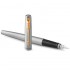 Набор Parker Jotter Stainless Steel GT из перьевой ручки и черного ежедневника в Нижнем Новгороде
