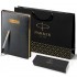 Набор Parker Jotter Stainless Steel GT из перьевой ручки и черного ежедневника в Нижнем Новгороде