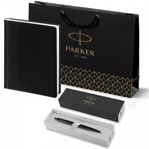 Набор Parker Jotter XL SE20 Monochrome Black из шариковой ручки и ежедневника черного цвета в Нижнем Новгороде