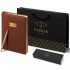 Набор Parker Jotter XL SE20 Monochrome Rose Gold из шариковой ручки и ежедневника коричневого цвета в Нижнем Новгороде
