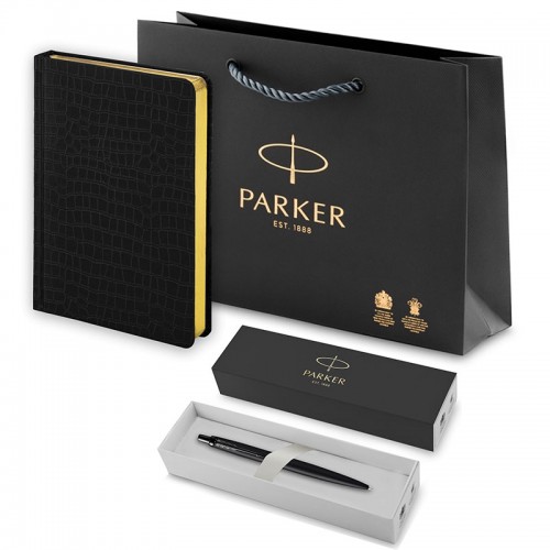 Набор Parker Jotter XL SE20 Monochrome Black из шариковой ручки и ежедневника черного цвета в Нижнем Новгороде