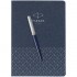 Набор Parker Jotter Royal Blue CT из перьевой ручки и ежедневника недатированного синего цвета в Нижнем Новгороде