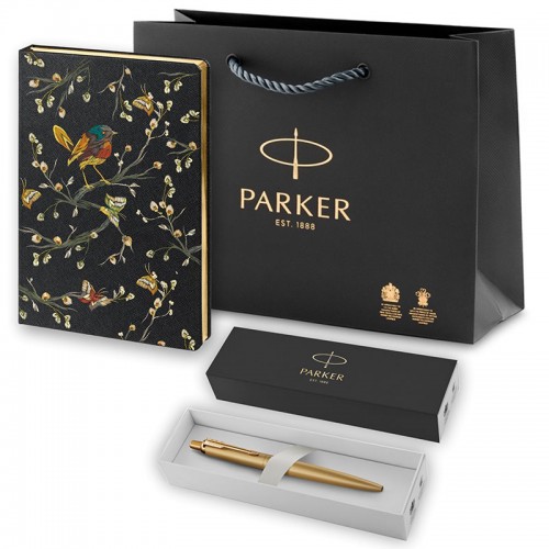Набор Parker Jotter XL SE20 Monochrome Gold из шариковой ручки и ежедневника черного цвета в Нижнем Новгороде