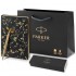 Набор Parker Jotter XL SE20 Monochrome Gold из шариковой ручки и ежедневника черного цвета в Нижнем Новгороде