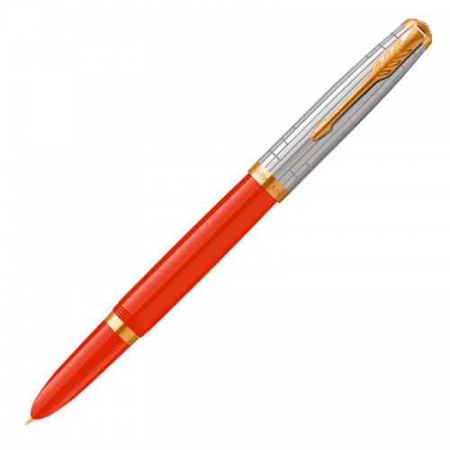Перьевая ручка Parker 51 Premium Red Rage GT F