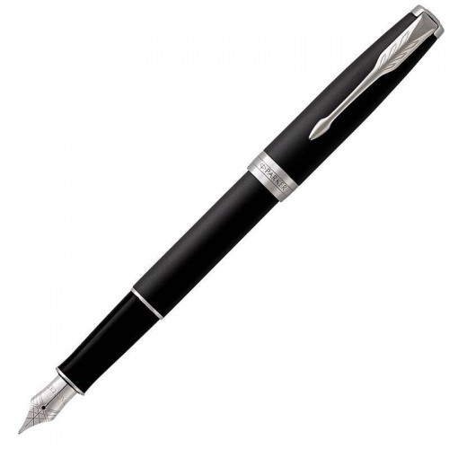 Перьевая ручка Parker (Паркер) Sonnet Core Matte Black Lacquer CT F в Нижнем Новгороде

