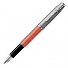 Перьевая ручка Parker Sonnet Essential SB F545 LaqOrange CT F