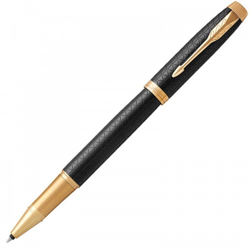 Ручка-роллер Parker (Паркер) IM Premium Black/Gold GT в Нижнем Новгороде
