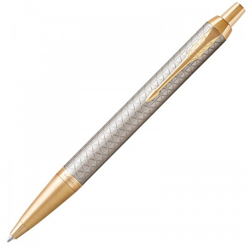 Шариковая ручка Parker (Паркер) IM Premium Warm Silver/Gold GT в Нижнем Новгороде
