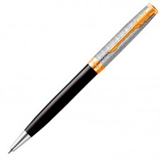 Шариковая ручка Parker Sonnet Premium Metal Black GT